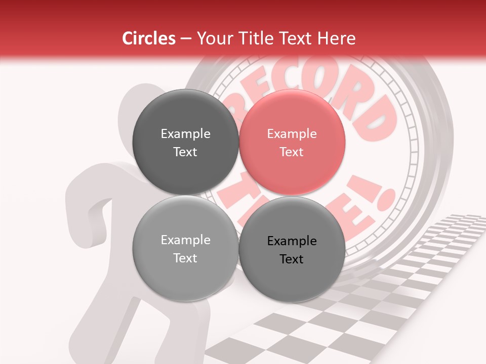 End Record Leading PowerPoint Template