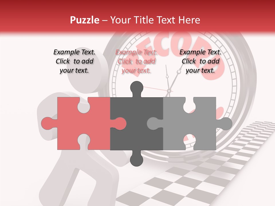 End Record Leading PowerPoint Template