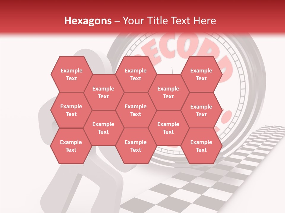 End Record Leading PowerPoint Template