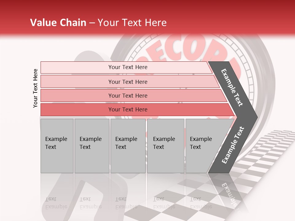 End Record Leading PowerPoint Template
