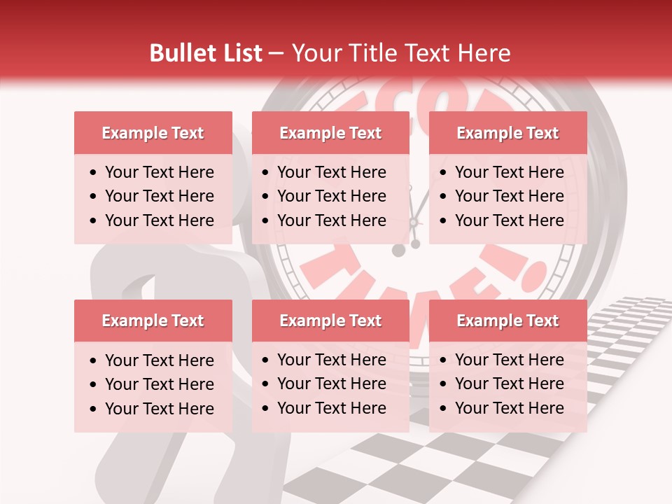 End Record Leading PowerPoint Template