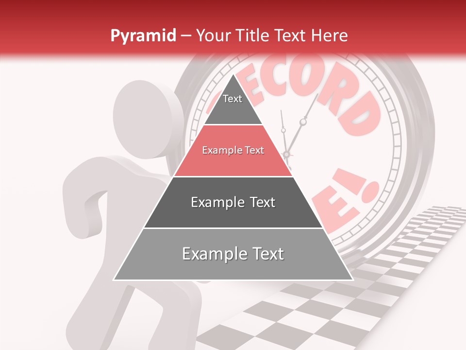 End Record Leading PowerPoint Template