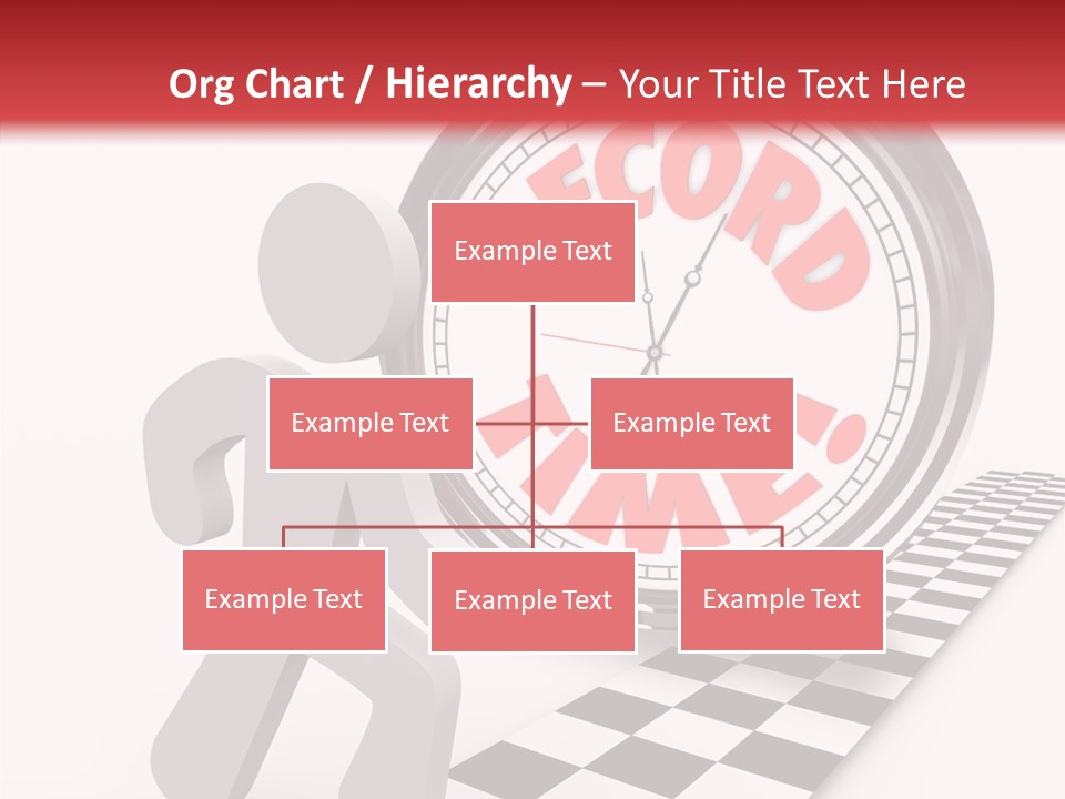 End Record Leading PowerPoint Template
