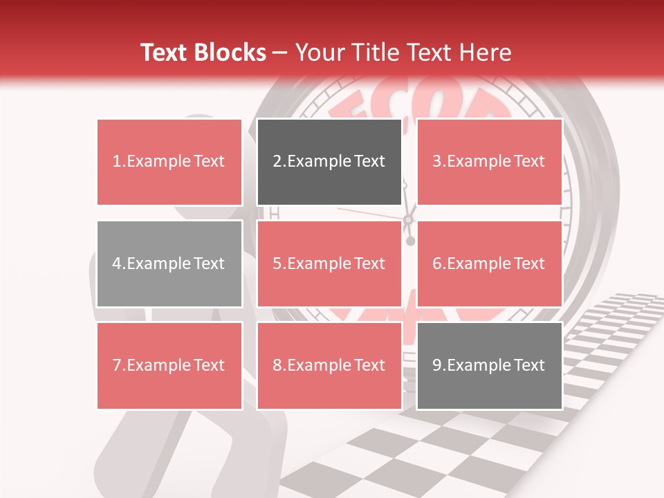 End Record Leading PowerPoint Template