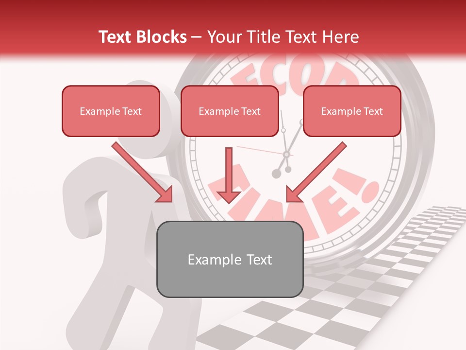 End Record Leading PowerPoint Template