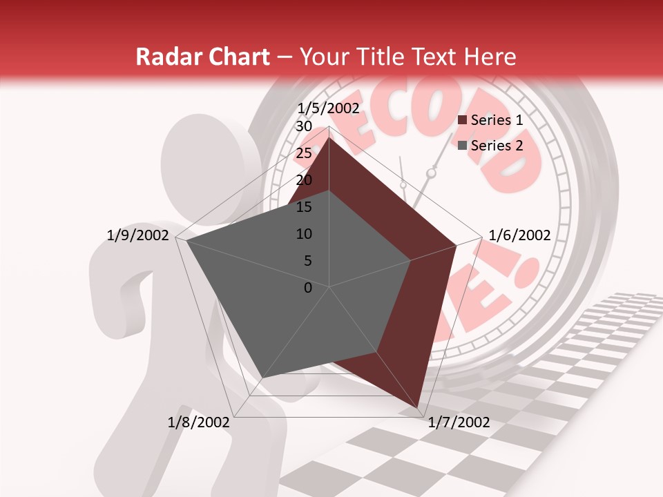 End Record Leading PowerPoint Template