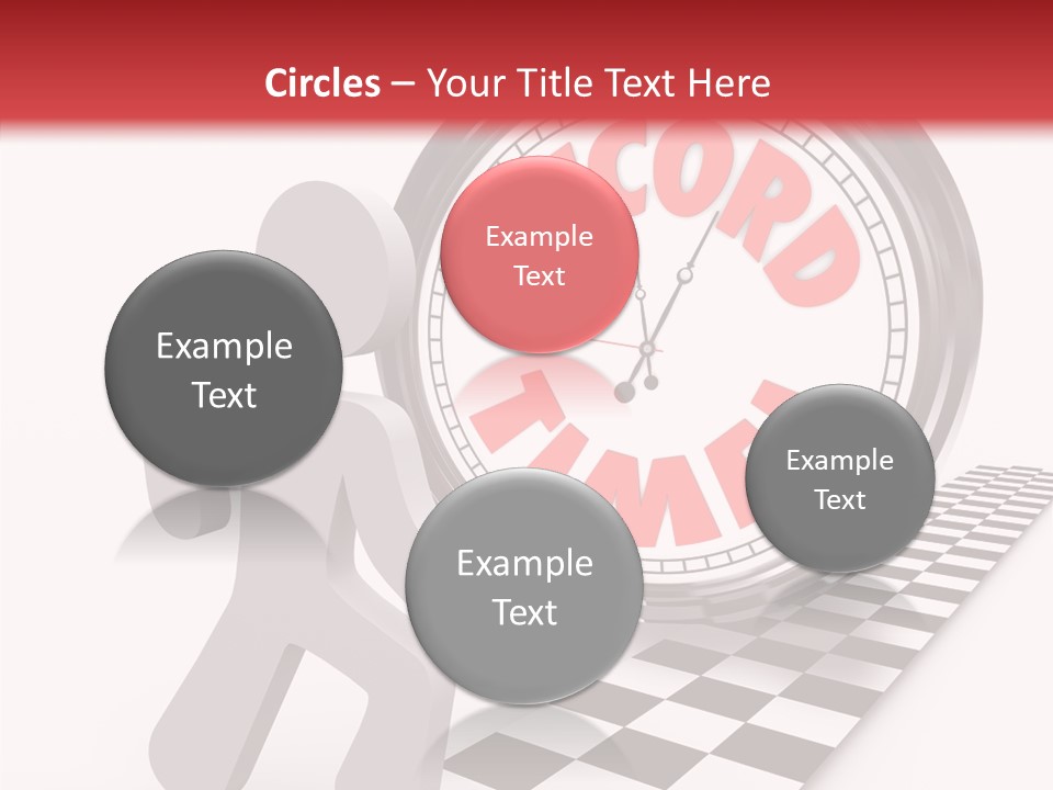 End Record Leading PowerPoint Template