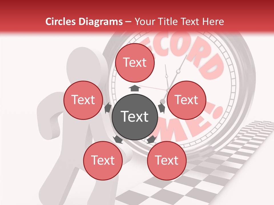 End Record Leading PowerPoint Template