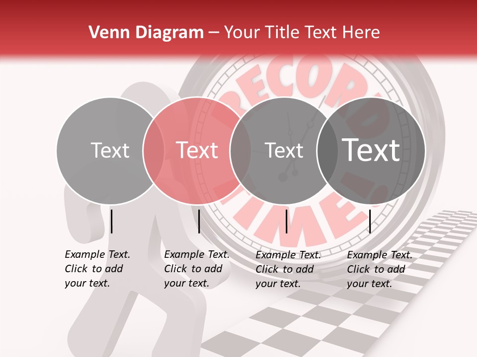 End Record Leading PowerPoint Template
