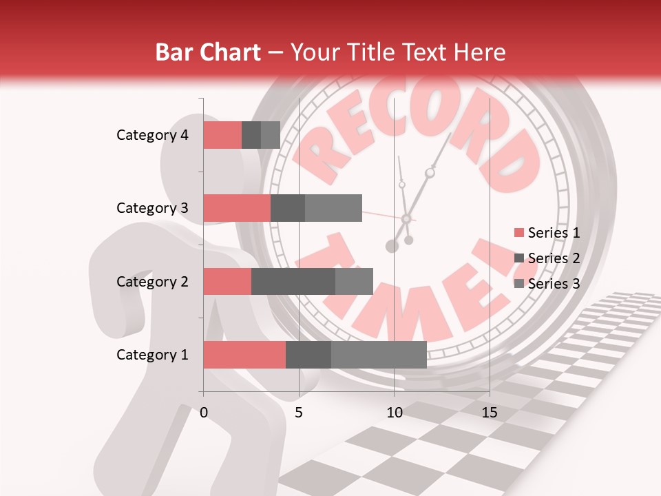 End Record Leading PowerPoint Template