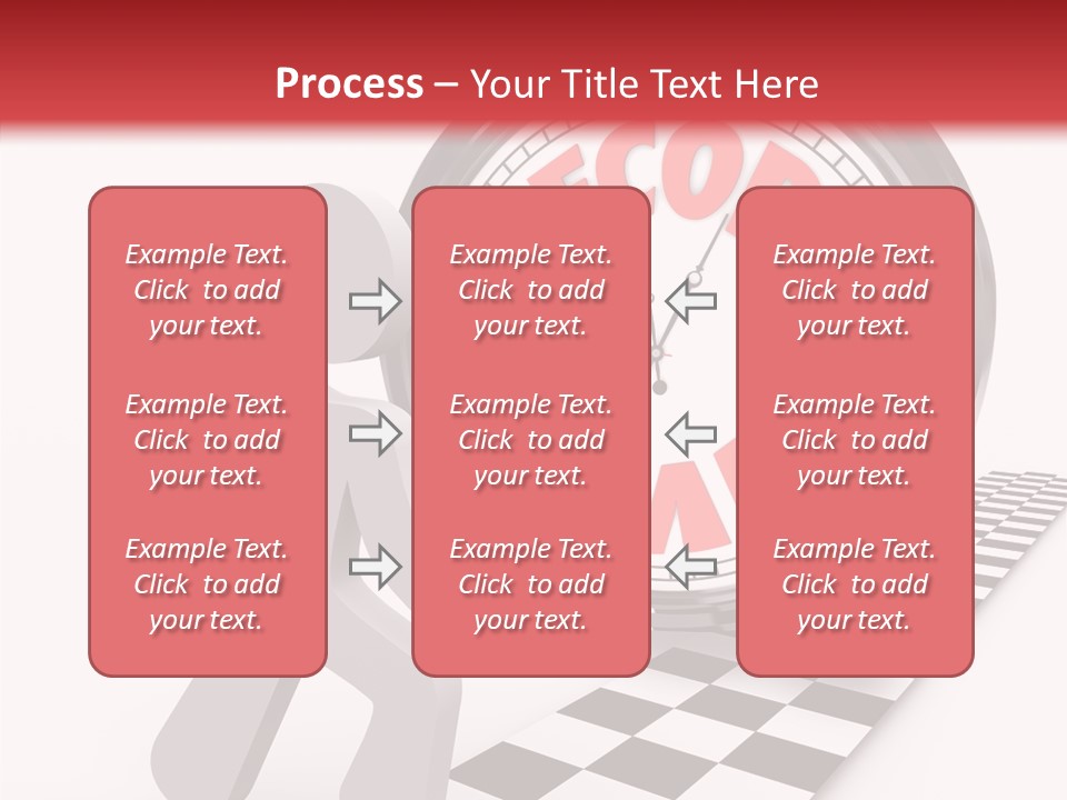 End Record Leading PowerPoint Template
