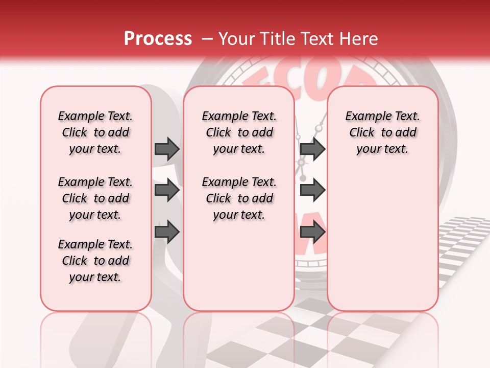 End Record Leading PowerPoint Template