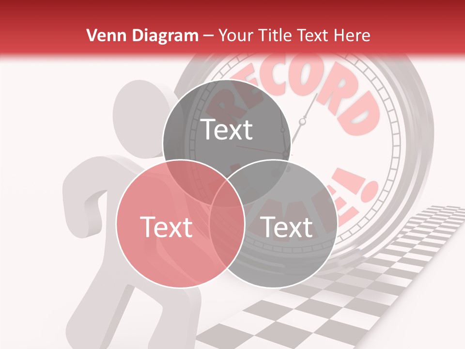 End Record Leading PowerPoint Template