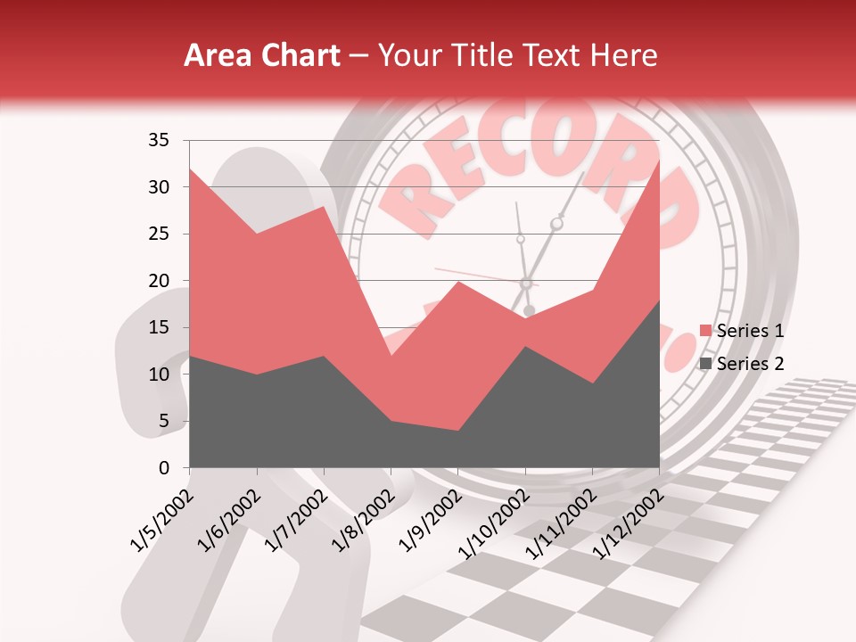 End Record Leading PowerPoint Template