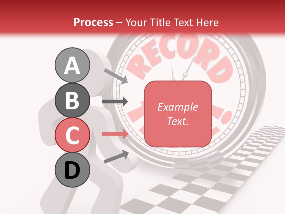 End Record Leading PowerPoint Template