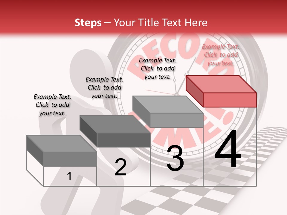 End Record Leading PowerPoint Template