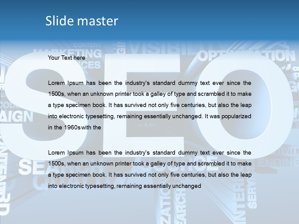 Techniques Design Word PowerPoint Template