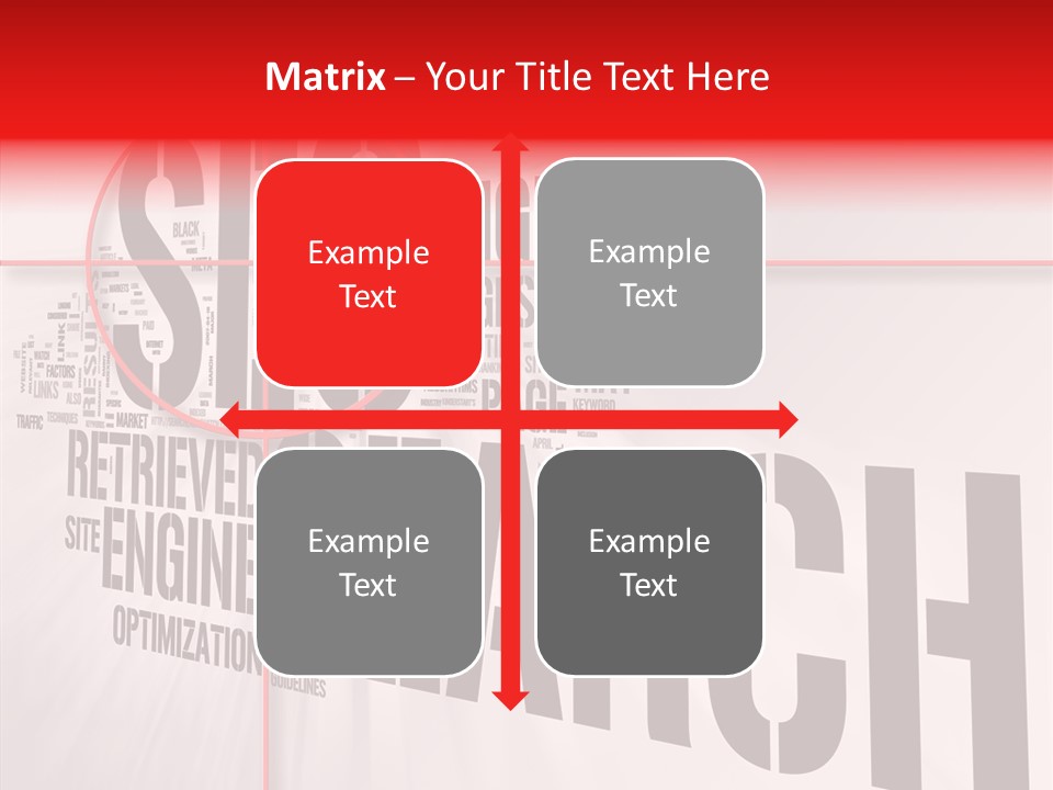 Seo Topics Graphic PowerPoint Template