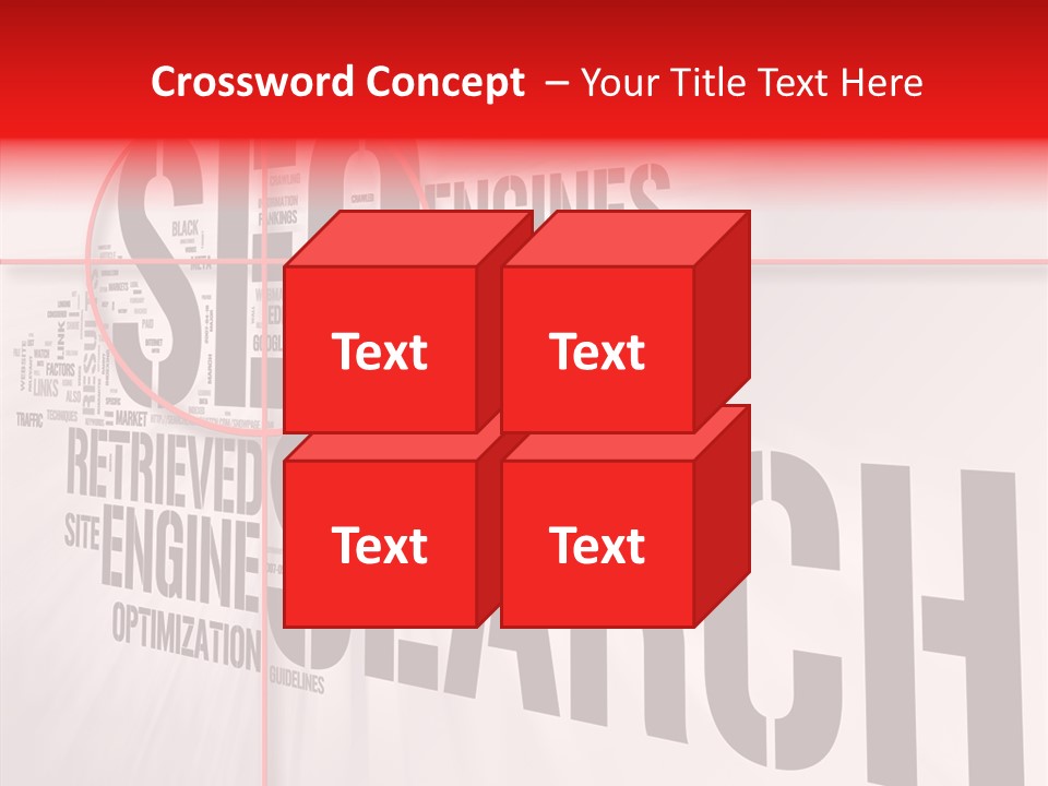 Seo Topics Graphic PowerPoint Template