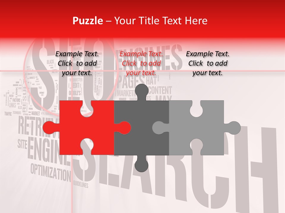 Seo Topics Graphic PowerPoint Template