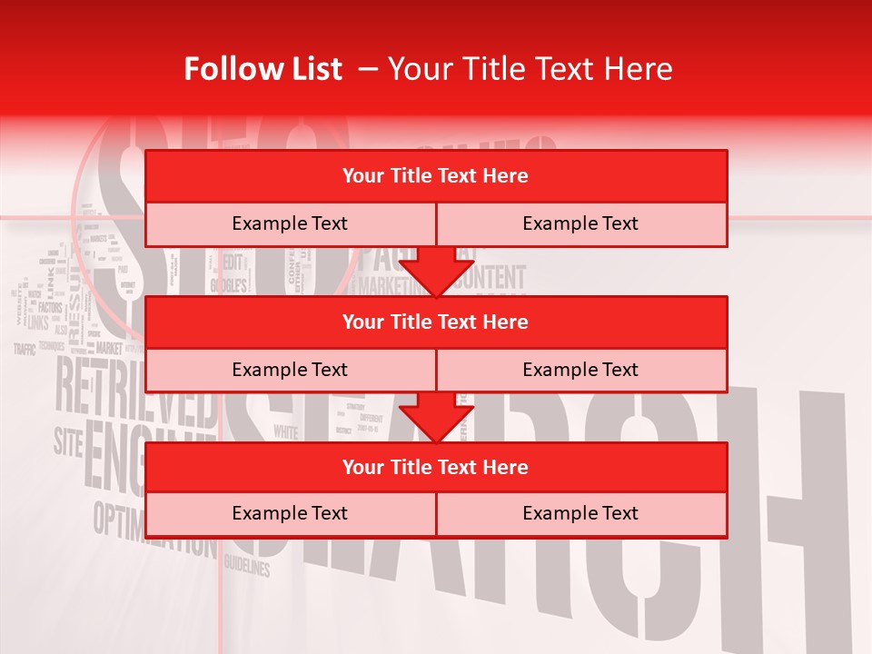 Seo Topics Graphic PowerPoint Template