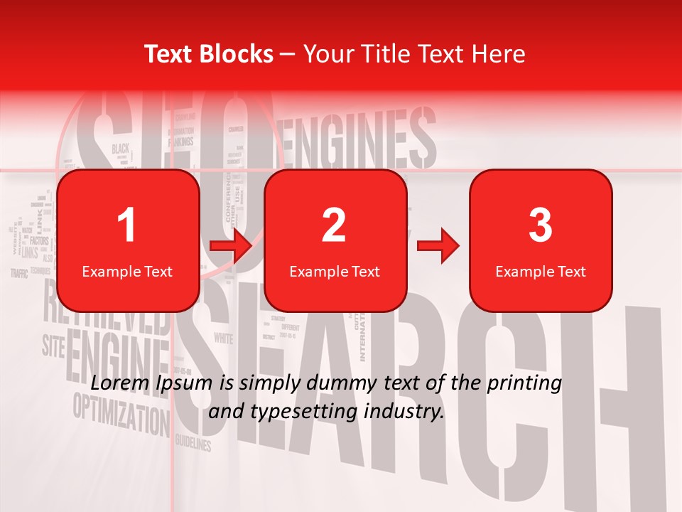 Seo Topics Graphic PowerPoint Template