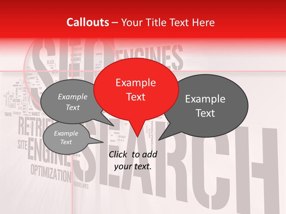 Seo Topics Graphic PowerPoint Template
