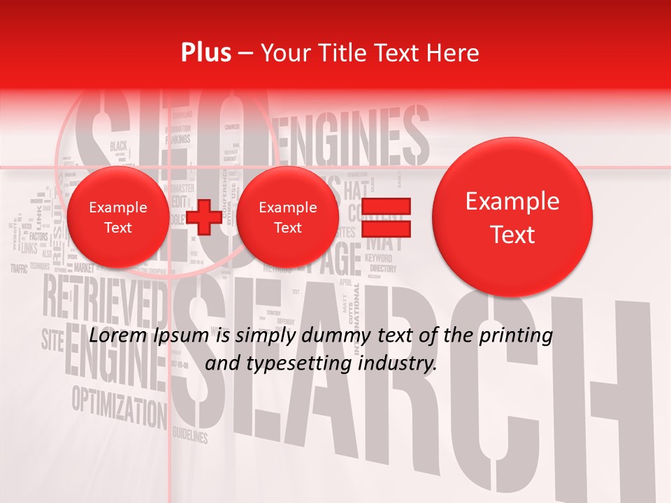 Seo Topics Graphic PowerPoint Template