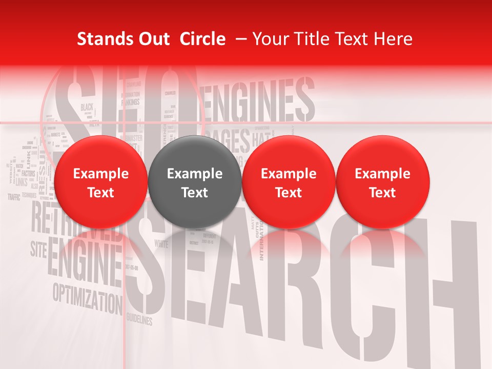 Seo Topics Graphic PowerPoint Template