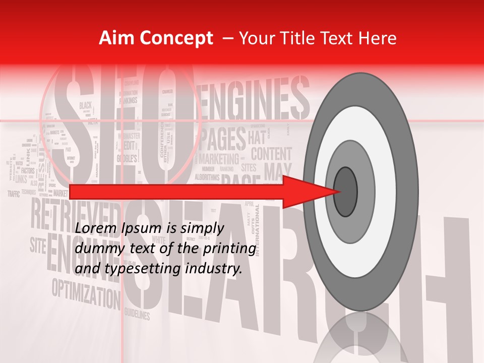 Seo Topics Graphic PowerPoint Template