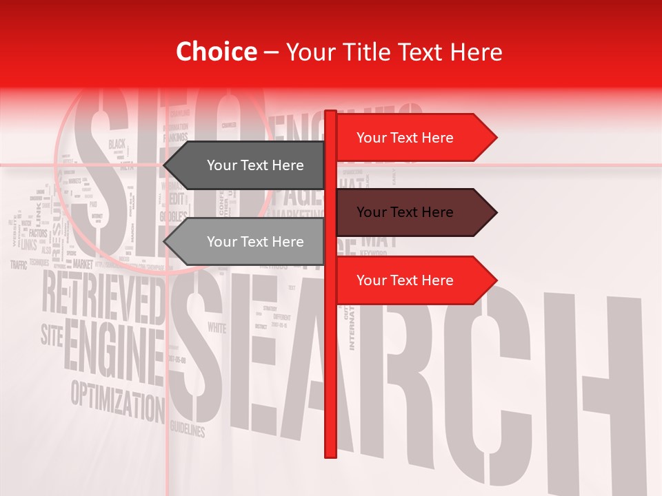 Seo Topics Graphic PowerPoint Template