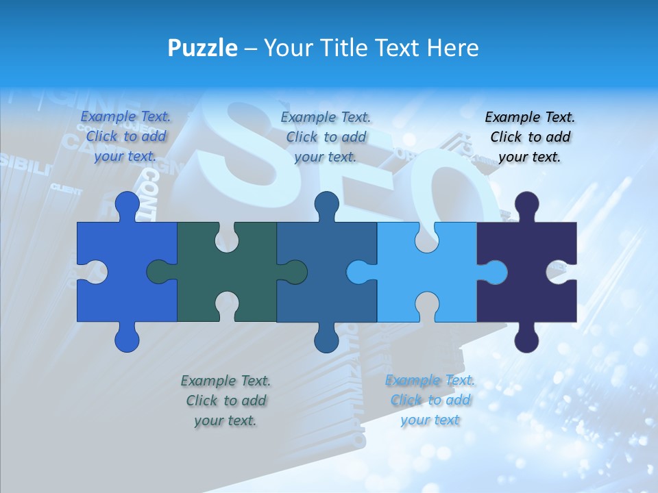 Seo Technology Engine PowerPoint Template