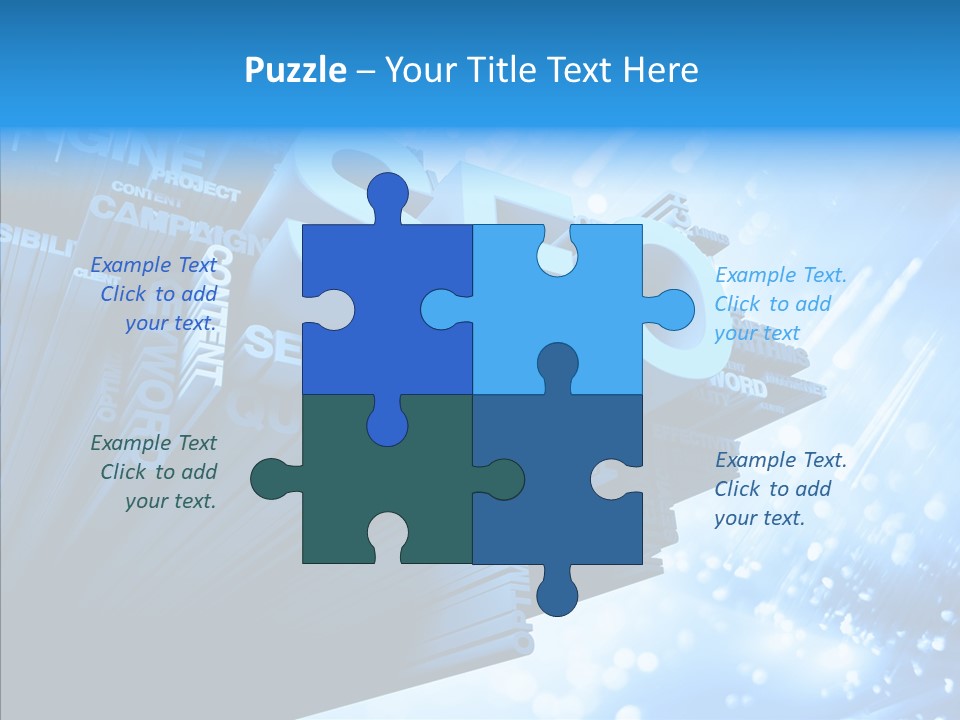 Seo Technology Engine PowerPoint Template