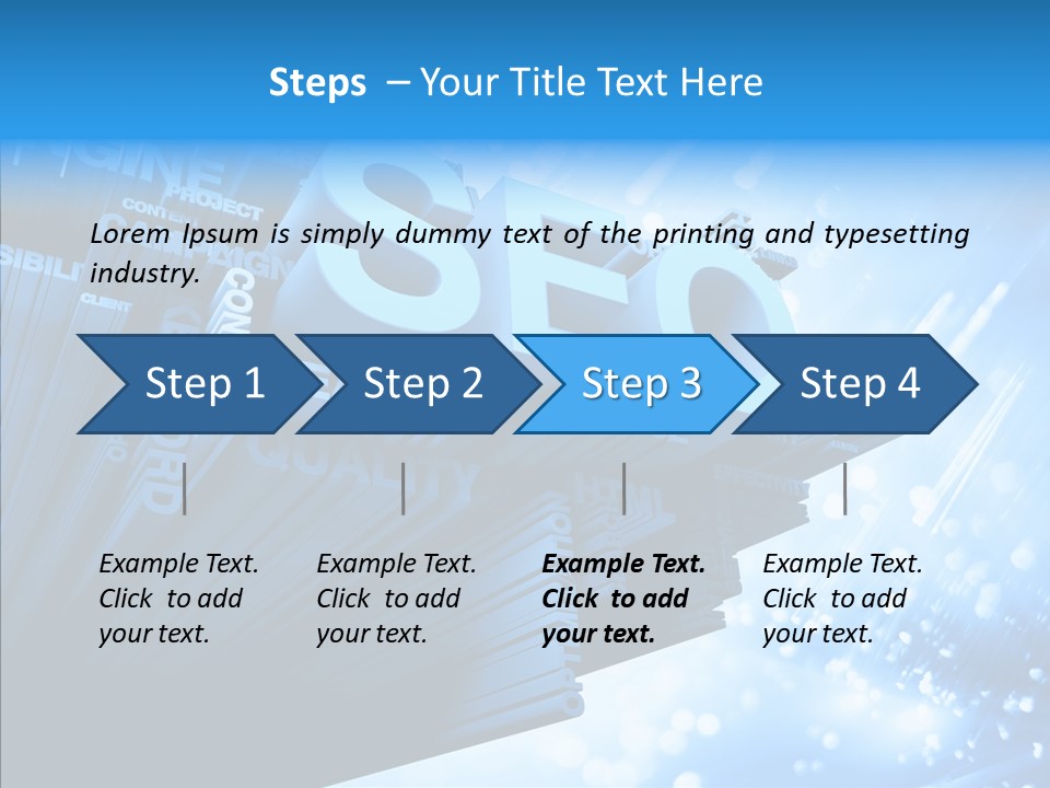 Seo Technology Engine PowerPoint Template