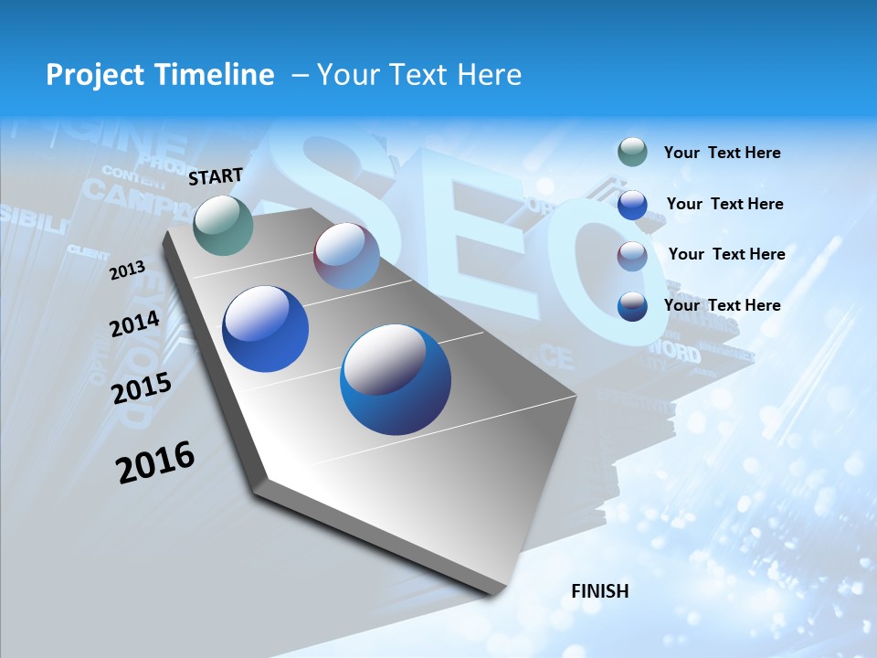 Seo Technology Engine PowerPoint Template
