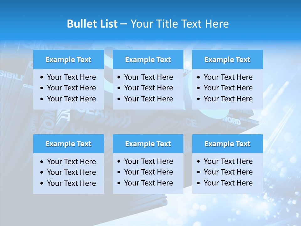 Seo Technology Engine PowerPoint Template