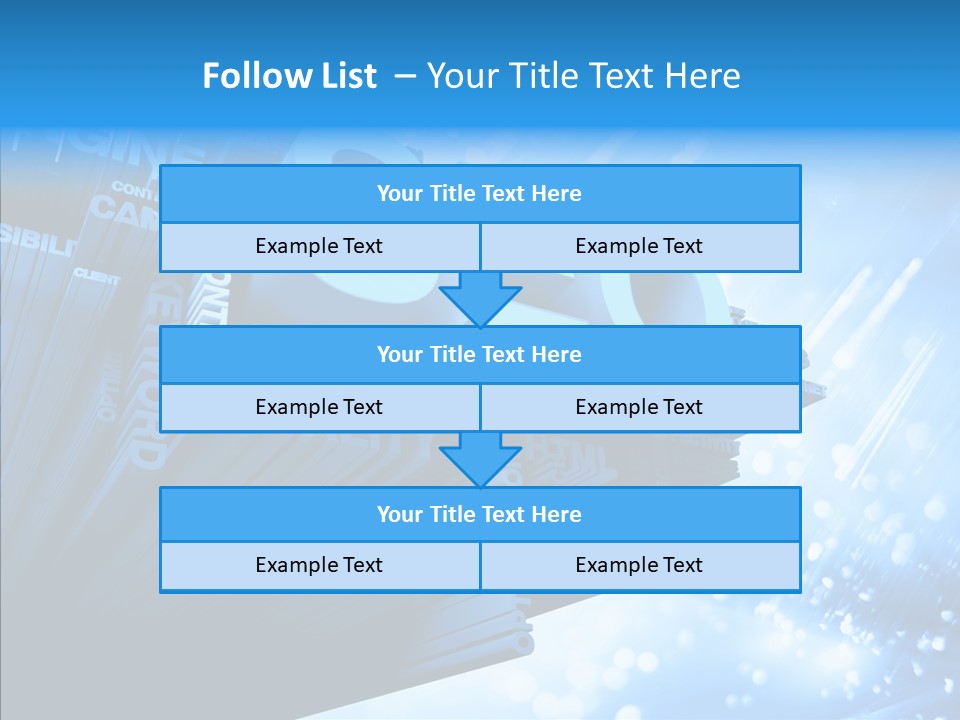 Seo Technology Engine PowerPoint Template