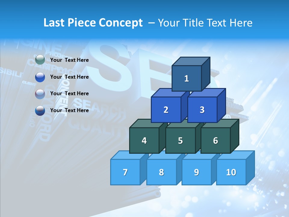 Seo Technology Engine PowerPoint Template