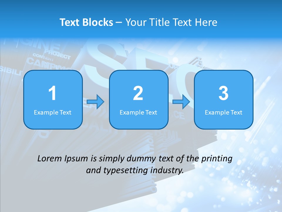 Seo Technology Engine PowerPoint Template