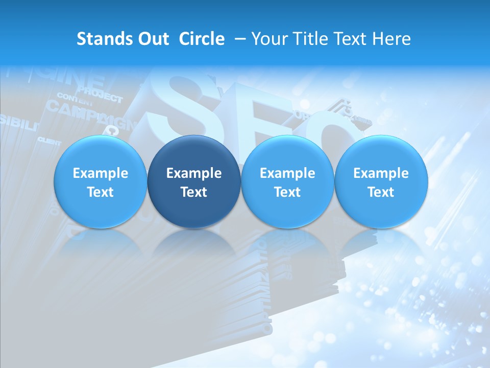 Seo Technology Engine PowerPoint Template