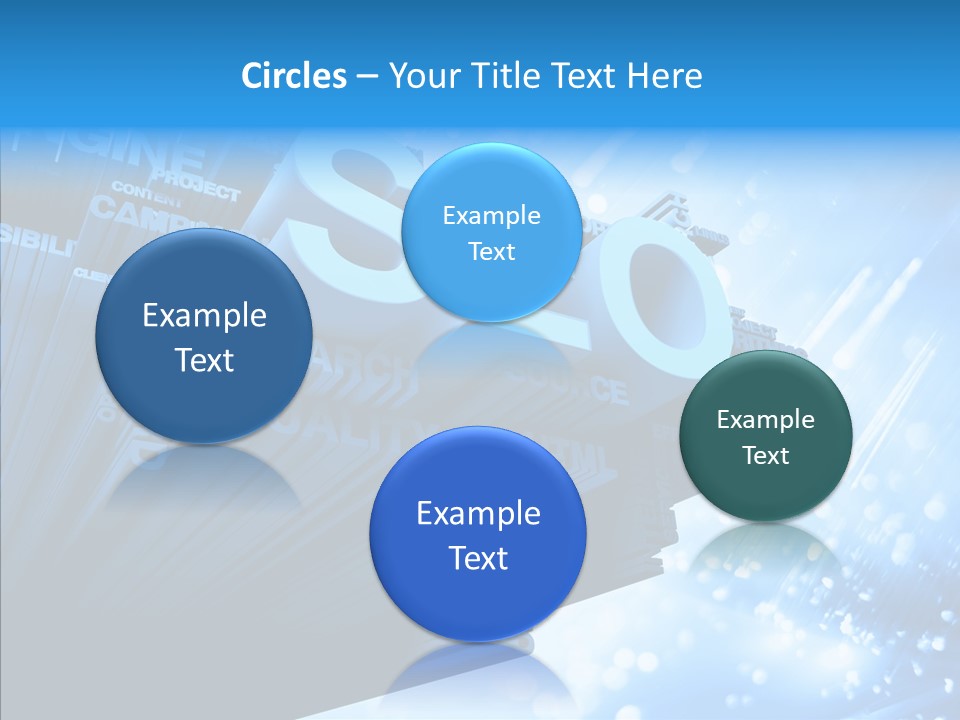 Seo Technology Engine PowerPoint Template