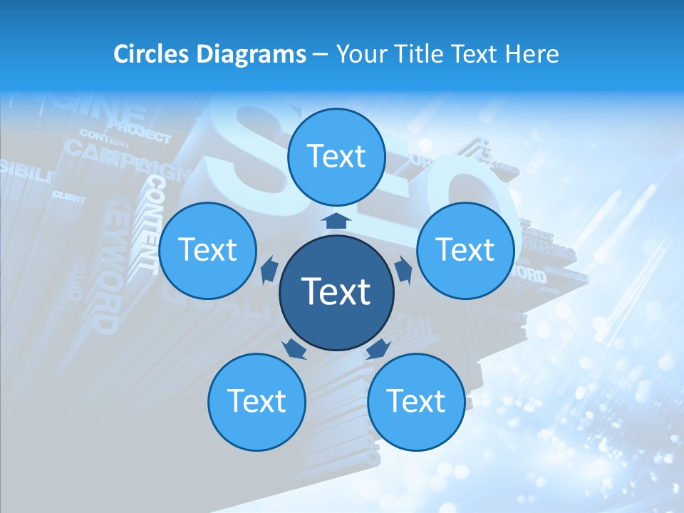 Seo Technology Engine PowerPoint Template