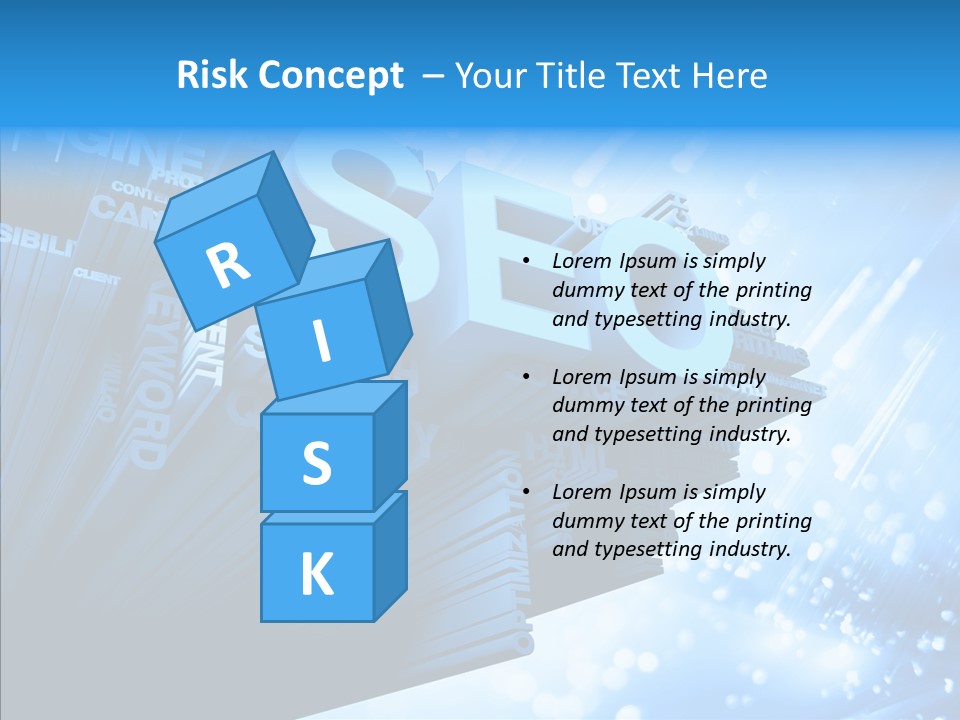 Seo Technology Engine PowerPoint Template