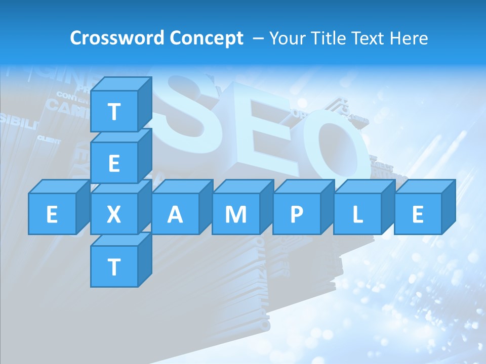 Seo Technology Engine PowerPoint Template