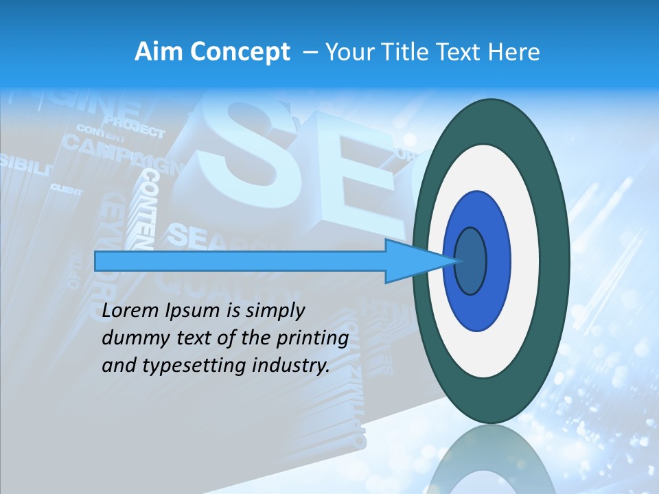 Seo Technology Engine PowerPoint Template