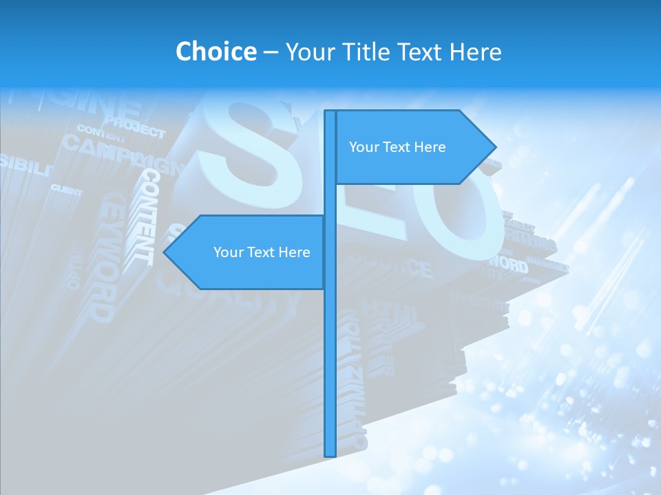 Seo Technology Engine PowerPoint Template