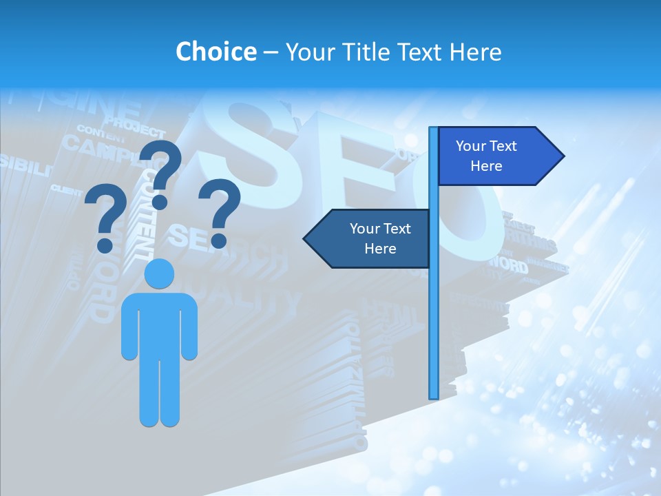 Seo Technology Engine PowerPoint Template