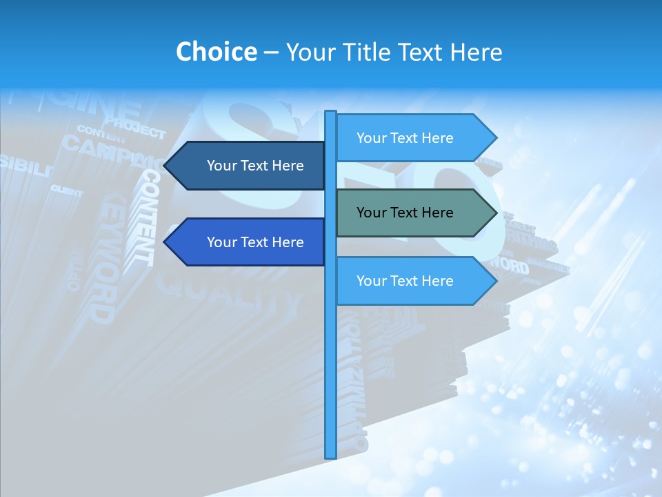 Seo Technology Engine PowerPoint Template