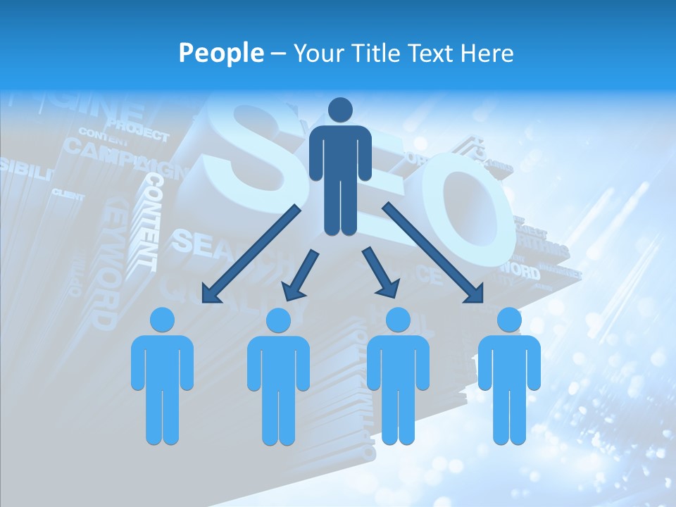 Seo Technology Engine PowerPoint Template