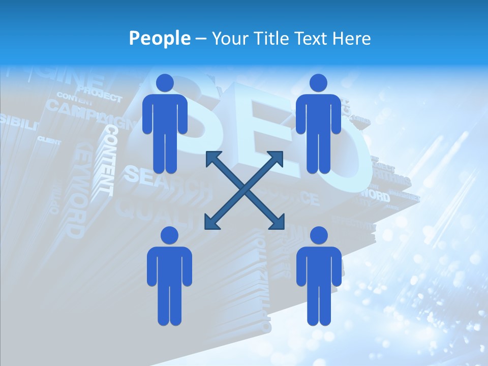 Seo Technology Engine PowerPoint Template